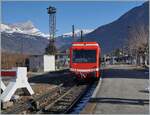 The SNCF Z 850 ZRx 1852 (UIC 94 87 0001 852-6 F-SNCF) is leaving Saint Gervais-Les-Bains-Le Fayet on the way to Vallorcine.
