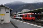 In St-Gervais erreicht die schmalspurige SNCF Z 800 001, die von Montroc-le-Planet kommt, ihr Ziel: St-Gervais-les-Bains-Le Fayet.
