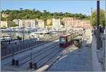 Arguably the most beautiful tram stop: perfectly integrated into the structure of Nice's port area, the Port Lympia tram stop is the terminus for lines 2 and 3, which run to the airport and Saint-Isidore, respectively. Alstom Citadis 405 trams are operated by Tramway de Nice on these routes.

September 17, 2026