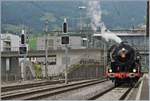 The big SNCF Mikado 141 R 1244 in Arth Goldau.
