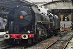 After a Weekend a Vapeur in Longueville, 141 R-840 finds herself back at the end of the (rail)road in Paris Est on 19 September 2011.