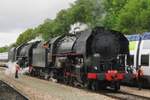 On 17 September 2011 Mikado 141 R-420 gets coupled to a sister loco at Longueville. 
