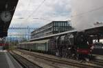 On 17 May 2026 DDF 241A65 lets off steam in Solothurn.
