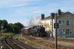 141 TB 407 with historic train in Longueville, 19 September 2010.

