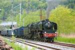 241-A-65 in Interlaken Ost on a rainy 14 May 2010.