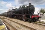 On 18 September 2021, steamer 140 C-38 stands at Nevers due to the Journées de Patrimoine (the European Heritage Weekend).