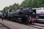 SNCF 141 TD-740 stands with the AJECTA at Longueville on 17 September 2011.