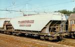 Covered Hopper Wagon for grain SNCF Transcereales in Milano, Sept.