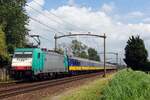 IC-Direct with 186 212 speeds through Hulten on 9 July 2021.