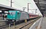 SバーンS-2は2011年5月2日にニュルンベルク中央駅に停車し、先頭は185 616が務めています。これはクラス442の営業運転開始時の大幅な遅延のためで、DBレギオがその穴を埋めなければなりませんでした。