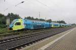 On a grey 29 August 2021, EuroBahn ET6-07 was stabled at Minden (Westfalen).