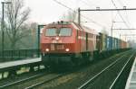 Now defunct HGK DE 11 passed on 4 January 2000 Dordrecht-Zuid.