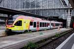 HLB Flirt 429 042 stands at Frankfurt-am-Main Hbf on 23 September 2020.