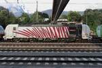 Side view on LoMo 193 775 at Kufstein on 22 September 2021.