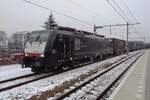 SBBCI 189 092 stands on 24 January 2019 in Tilburg with the GTS container train to Kijfhoek.