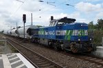NIAG 31 hauls a short cereals train through Rheinhausen on 16 September 2016.