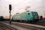 On 5 September 2005 R4C (later Captrain) 145-CL-004 departs from Grosskorbetha with a sulphuric acid train.