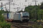 Railpool 193 195 trekt de EKOL intermodale dienst door Gremberg op 17 juli 2026 en wordt gefotografeerd vanaf een openbare parkeerplaats.
