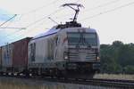 Rhein Cargo 248 015 is seen near Buldern on 16 July 2026 and is photographed from public space.