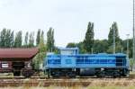 On 23 September 2001, RTB dielsel loco 'SALLY' shunts at Düren.