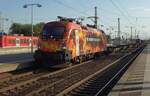 Fiery TX Log U2-072 speeds through Celle on 15 September 2020.