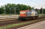 NbE 203 160 light running through Boxtel on 31 May 2013.