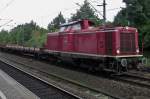 ON 25 September 2014 ex-DB 211 019 is at work in Hamburg-Harburg.