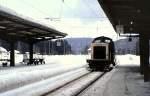 211 217-5 at Titisee, Black Forrest, December 29th, 1981.