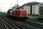 211 257-1 and 211 088-0 at the railway station of Osnabrck on 14-4-1993.