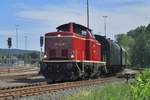 Museum train with 211 041 quits Neuenmarkt-Wirsberg on 20 May 2018. 