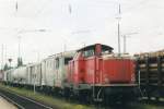 On 3 June 2003 DB 212 036 with engineering train is seen in Plattling.