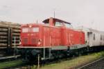 On 3 June 2003 DB 212 265 with engineering train is seen in Plattling.

