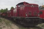 BEM's  V 100 2100 stands stabled at N�rdlingen on 17 May 2023.