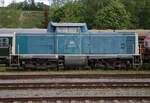 EF Zollernbahn 212 001 stands at Rottweil on 16 May 2026.
