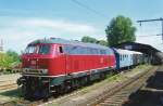 218 367 -still with the modern DB emblem- at Darmstadt-Kranichstein on 26 May 2007.