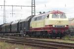 On the DGEG-Museum of Darmstadt-Kranichstein, 218 105 could be seen on 30 May 2014. Here it stands with the hourly shuttle between the museum and Darmstadt Hbf. The lay-out of the museum enables pictures like this, so it is an entirely legal one.