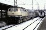 218 474-5 at Ulm, November 23rd, 1980.