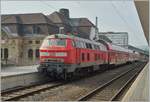 The DB 218 414-1 in Koblenz.