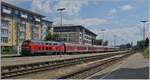 A DB 218 is arriving wiht a IRE in Friedrichshafen.
16.07.2016