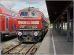 The DB 218 435-6 in Lindau Hbf.