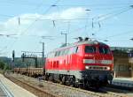 218 249-1 at Amstetten, August 26th, 2007.