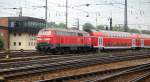 218 496-8 at Ulm, June 2nd, 2007.