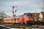 218 489-3 at Vhringen, February 22nd, 2010.