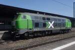On 25 May 2026 AIX Rail 218 461 is stabled at Karlsruhe Hbf.