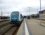 Here a lokal train (Alex) with 223 068 to Munich main station on April 28th 2013 in Hof main station.