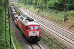 On 28 April 2011 DBS 232 902 passes the Mercator-University of Duisburg.