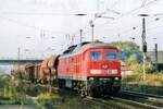 On 26 May 2008 Ludmilla 232 280 hauils a mixed freight through Naumburg (Saale). 