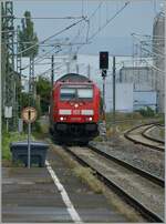 The DB 245 006 (UIC 92 801 1245 006 D-DB) with his IRE3 on the way from Friedrichshafen Hafen to Bassl Bad Bf is arriving at Erzingen (Baden).