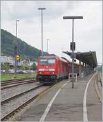 The DB 245 006 with a IRE from Friederichshafen to Basel Bad Bf in Waldshut.