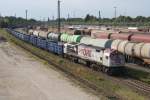 OHE (Osthannoverische Railway AG) 330093 tigers shot through on 01.09.2009 on the freight rail bypass the Seelze Rbf.